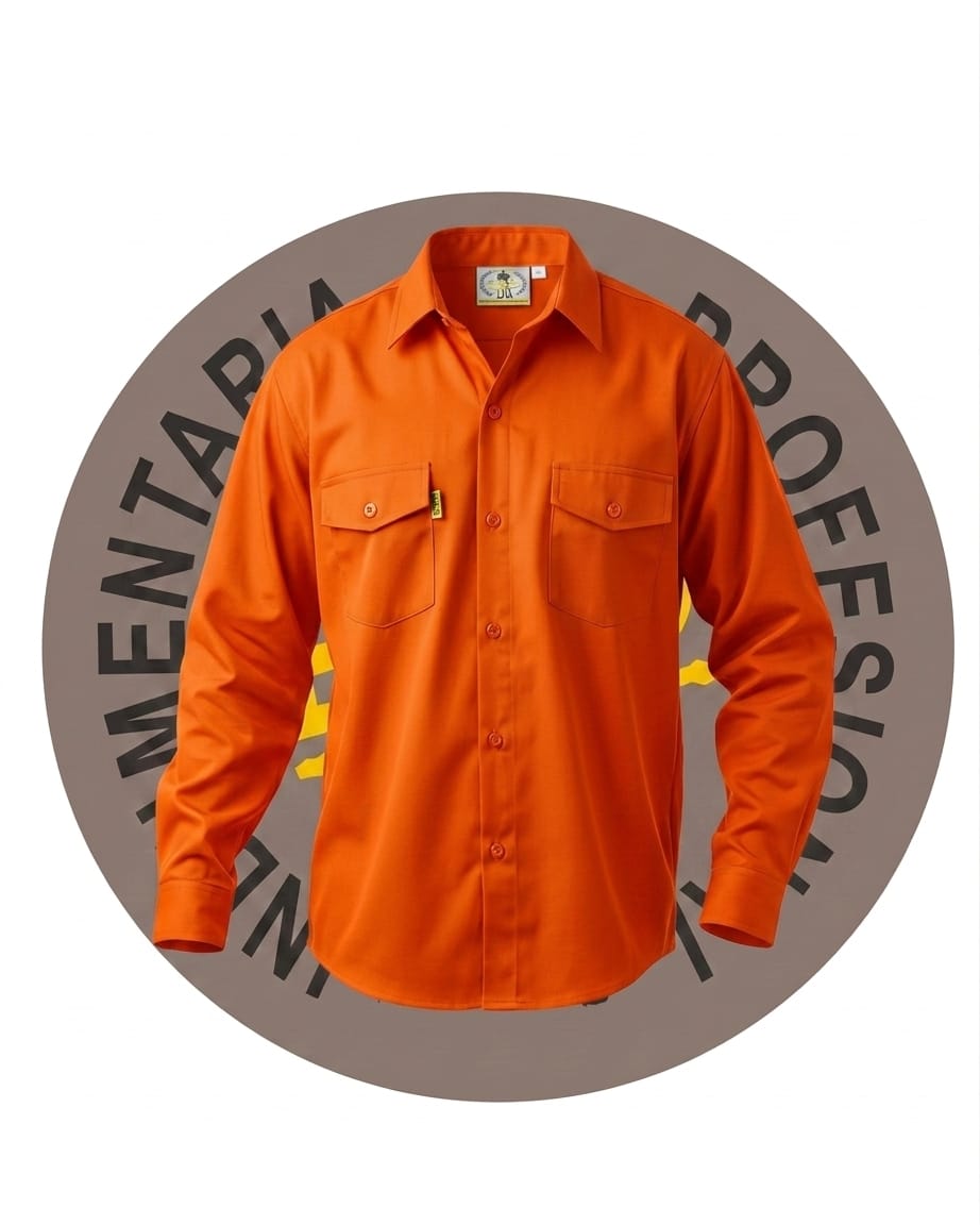 Camisa Grafa Naranja