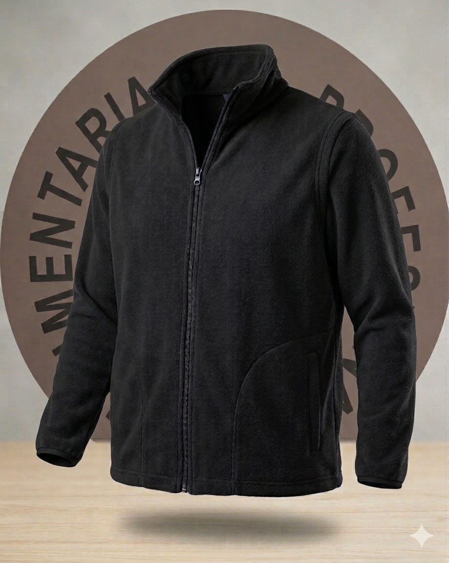 Campera Polar Negra
