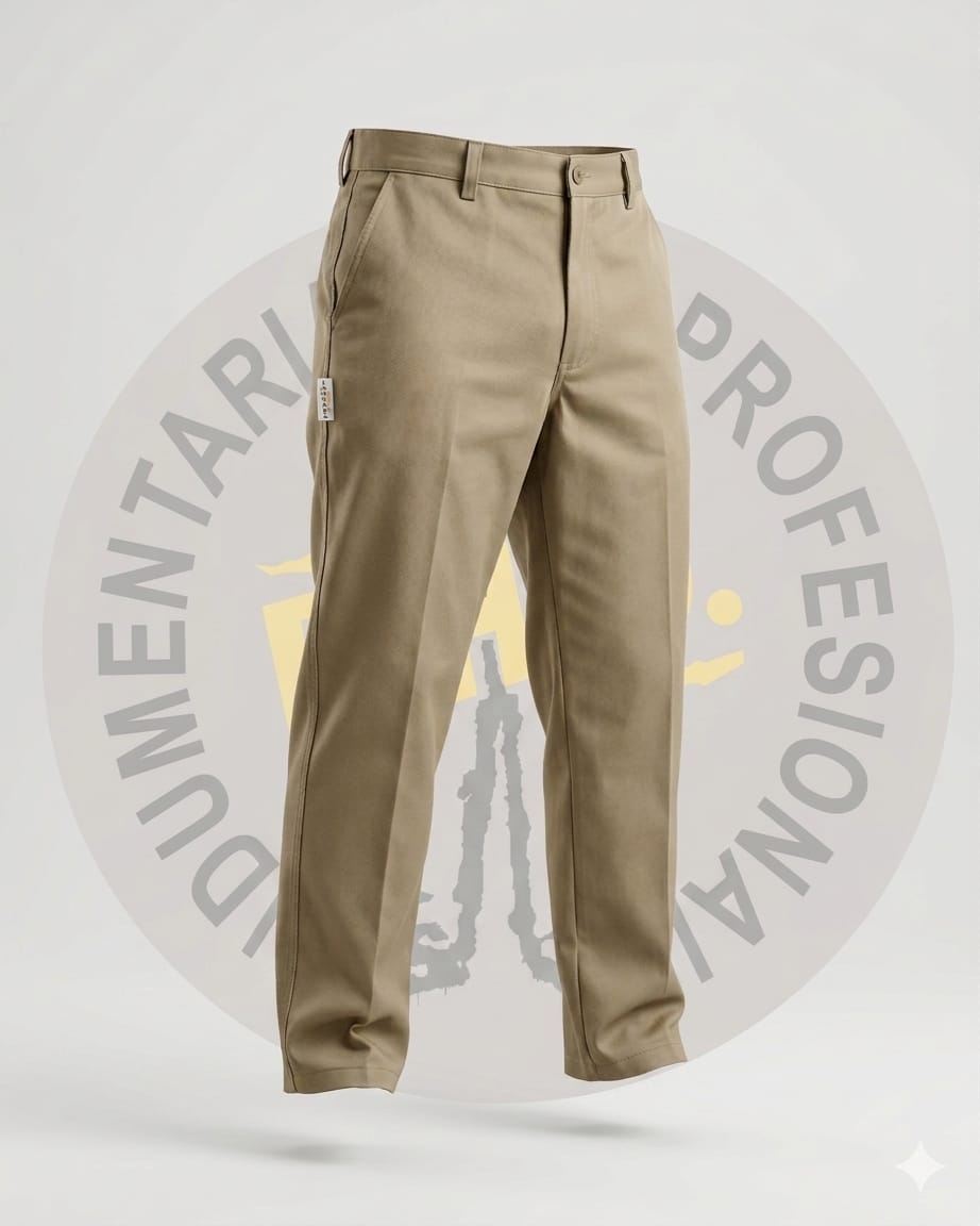 Pantalón Laboral Beige