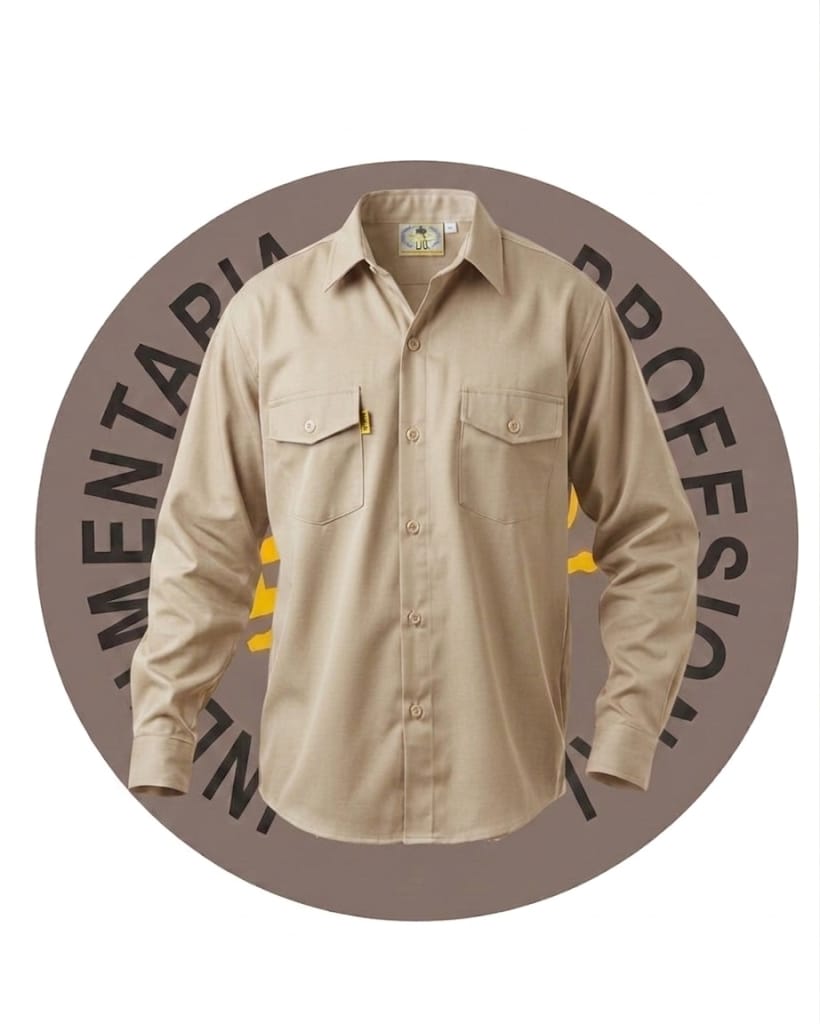 Camisa Grafa Beige