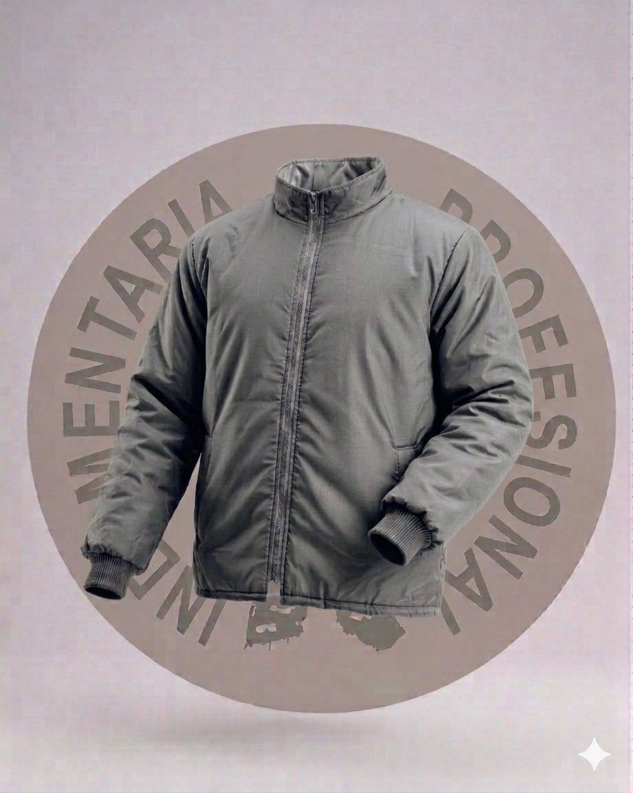 Campera Térmica Gris Oscuro