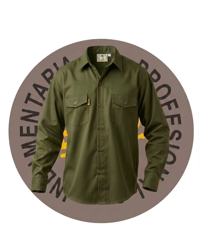 Camisa Grafa Verde Militar