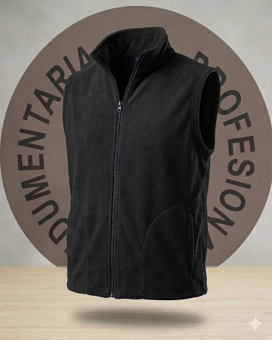 Chaleco Polar Negro