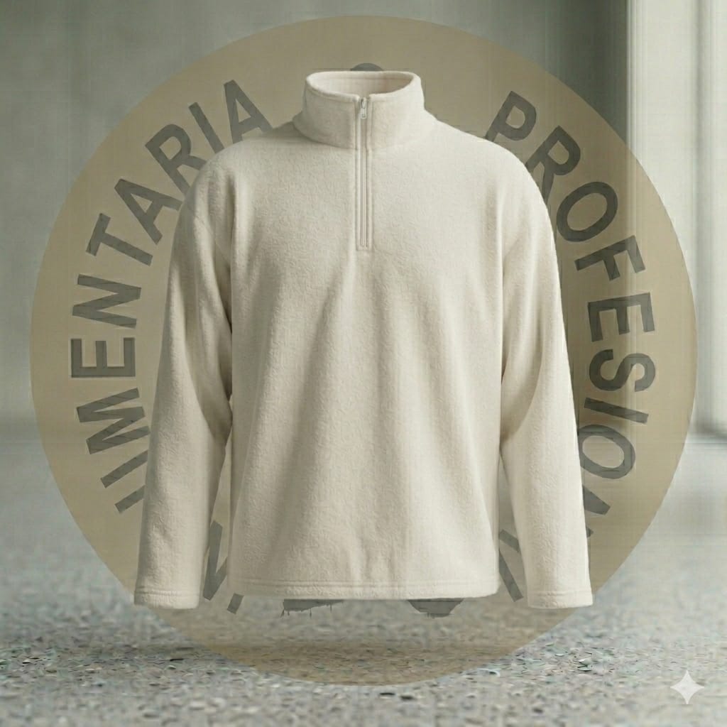 Buzo Polar Manteca