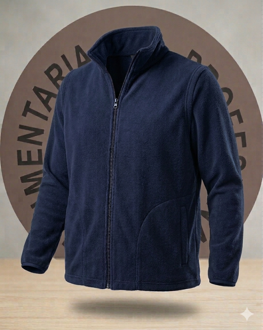 Campera Polar Azul